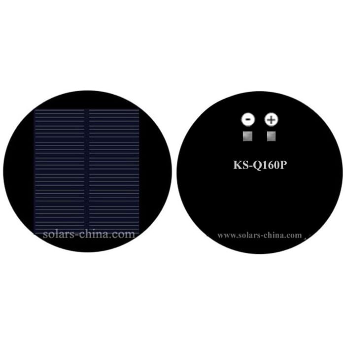 2W Kreisförmiges Solarpanel