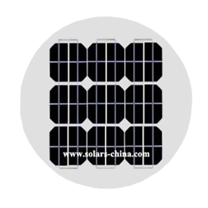 20W Runde Photovoltaik Solarpanel