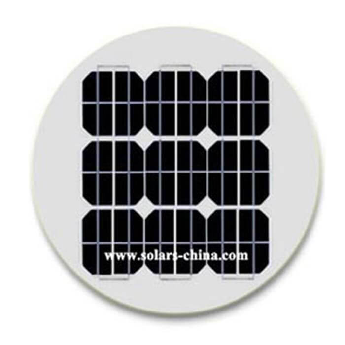 25W Runde Photovoltaik Solarpanel