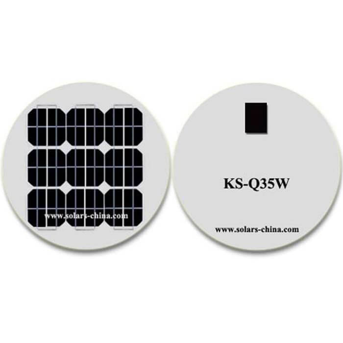 35W Runde Solarpanel