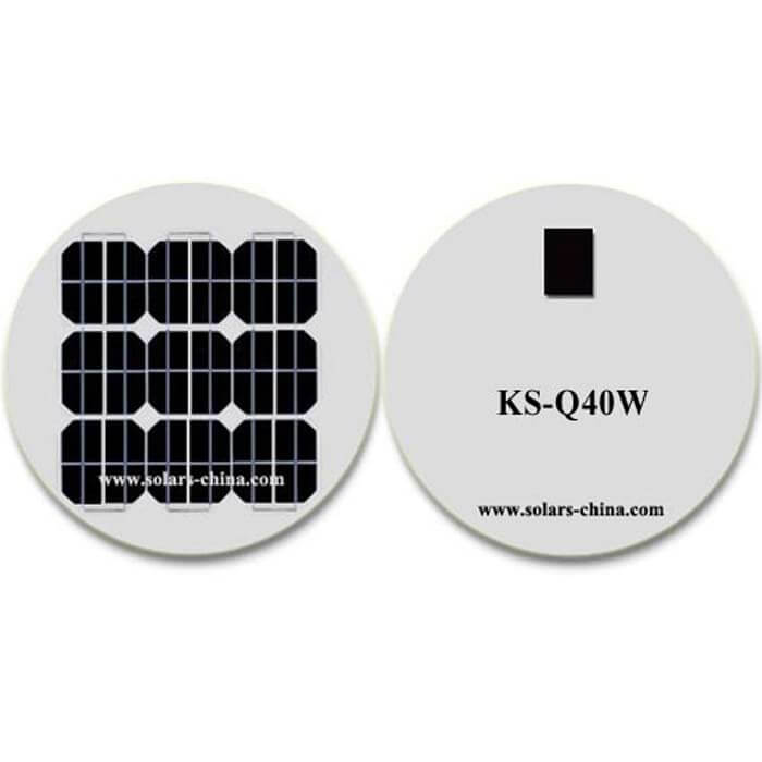 40W Runde solarmodule
