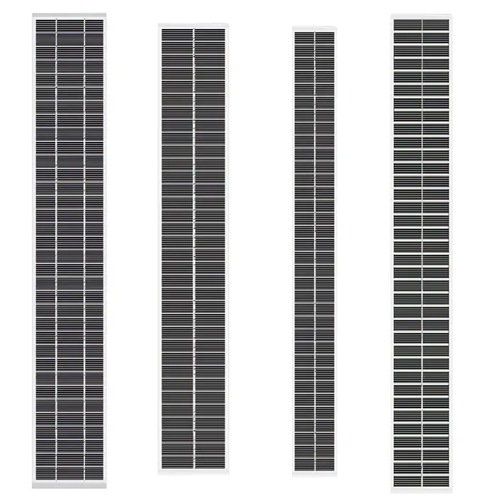 Langes Solarpanel