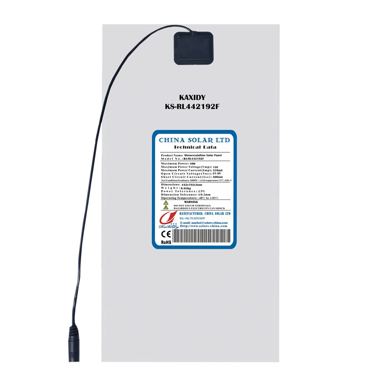 flexible solarmodule 12W