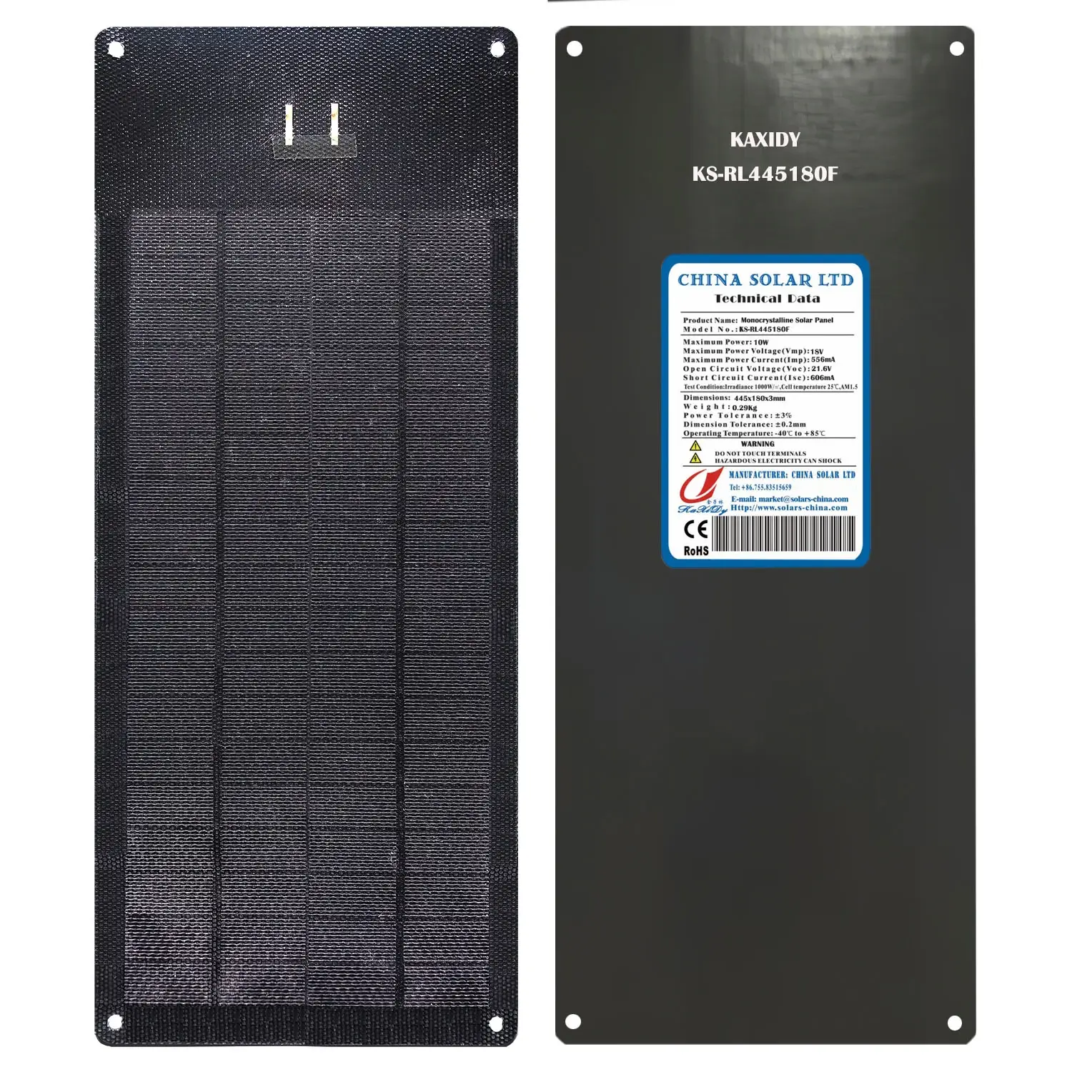 flexible solarpanel 10W