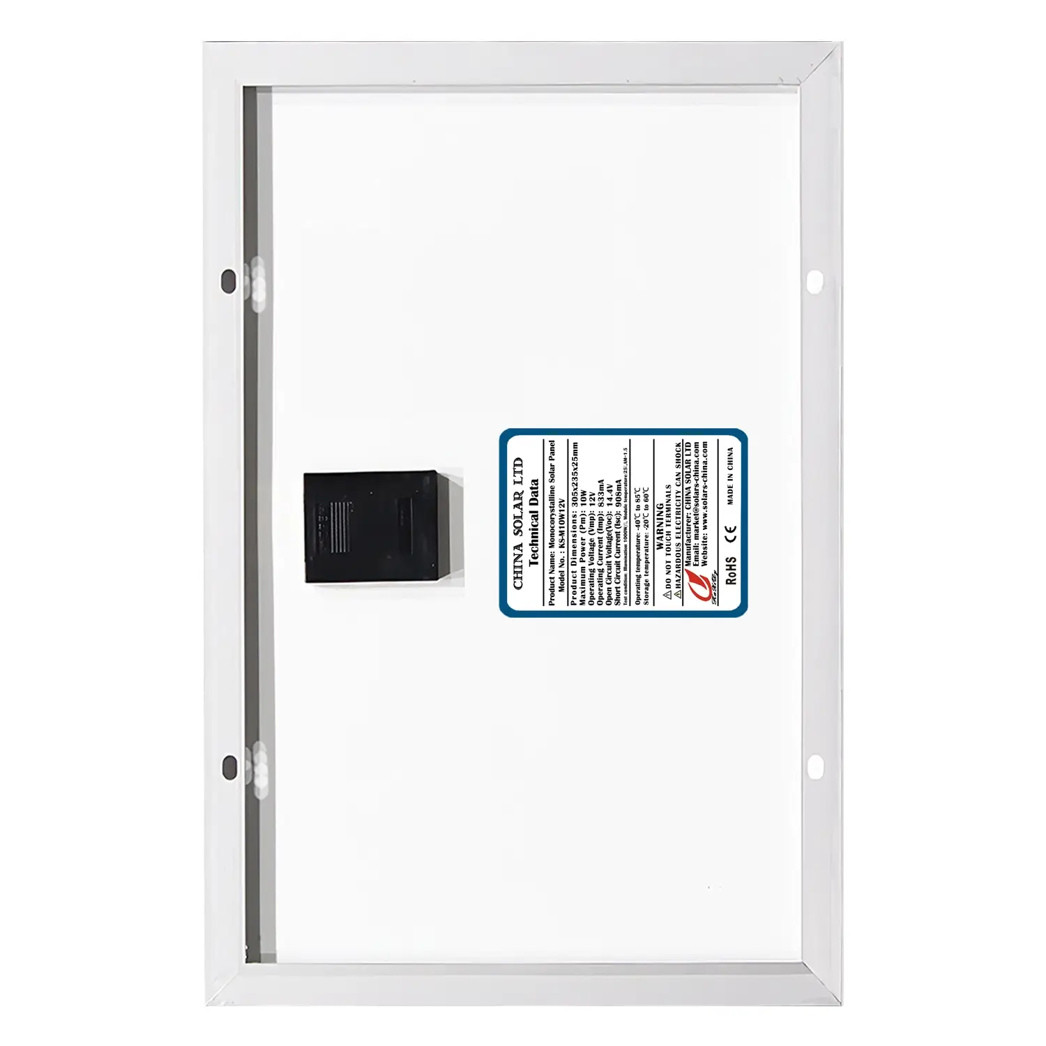 Monokristalline Solarmodule 10W