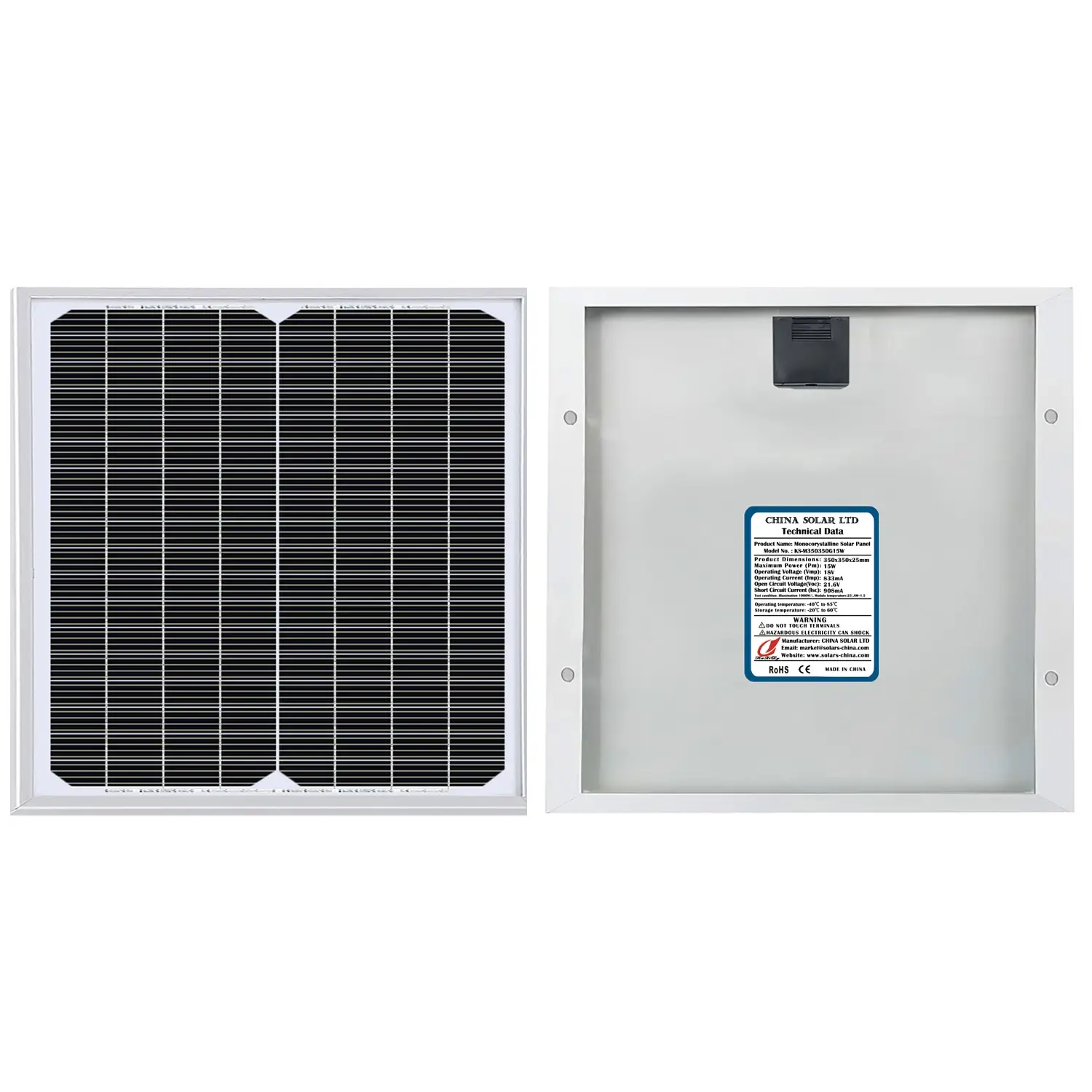 PV solarmodule 15W