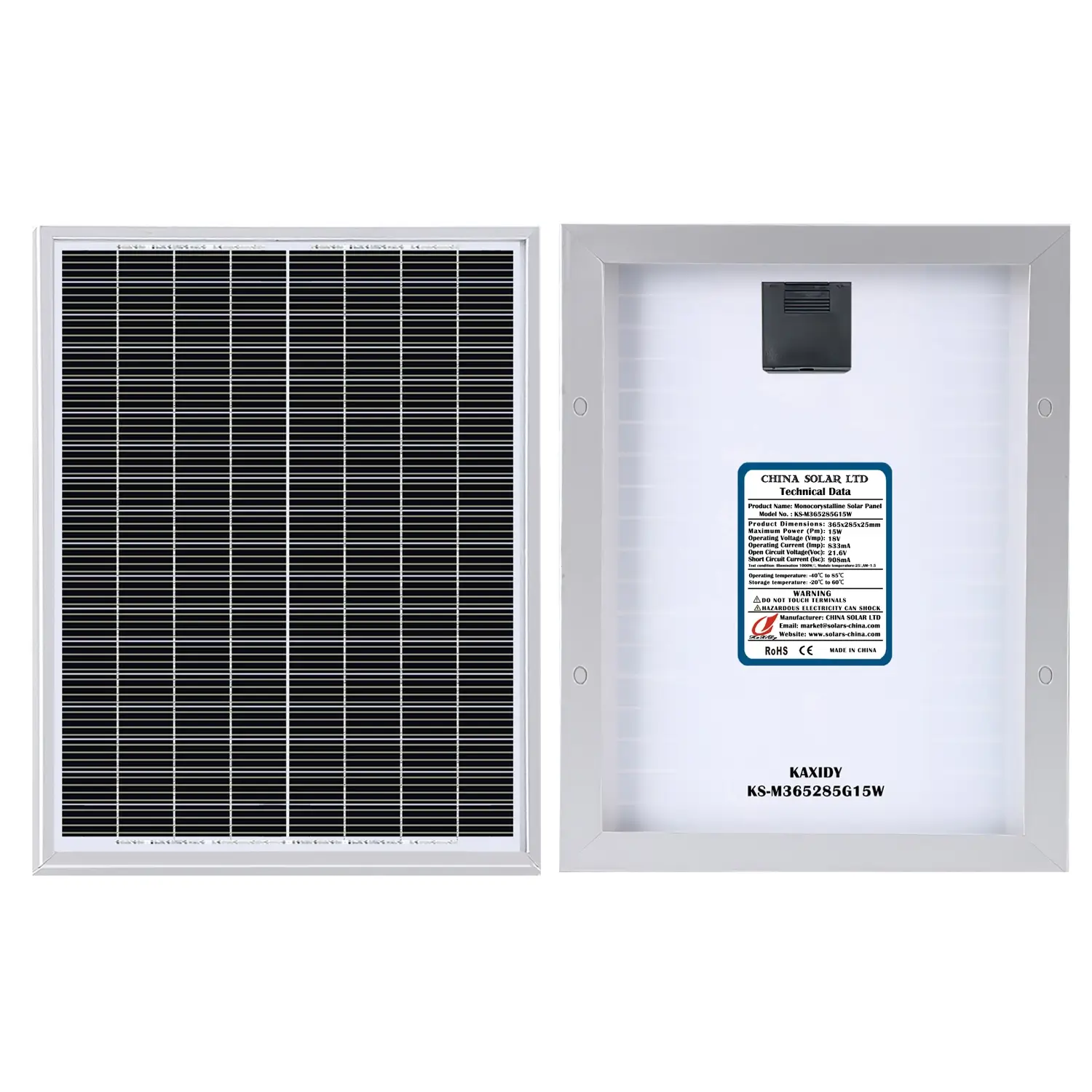 PV solarmodule 15W