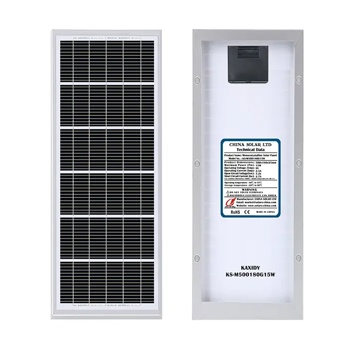 Langes Solarmodul 15W