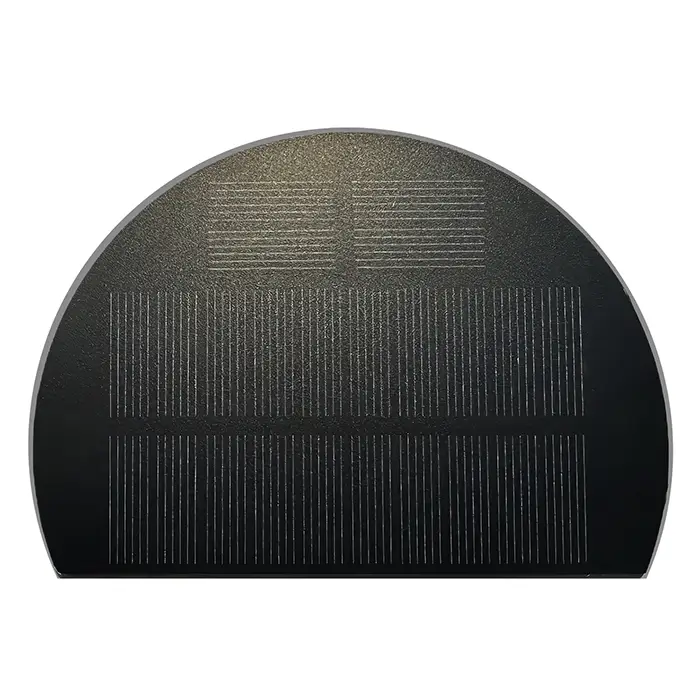Halbkreisförmiges Solarpanel