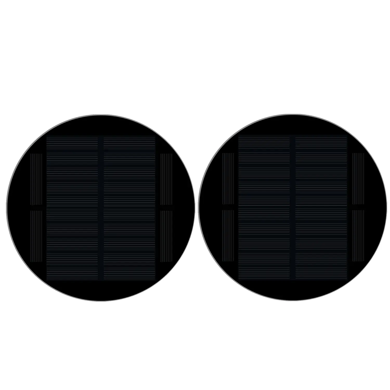 Rundes Solarpanel für Lichter