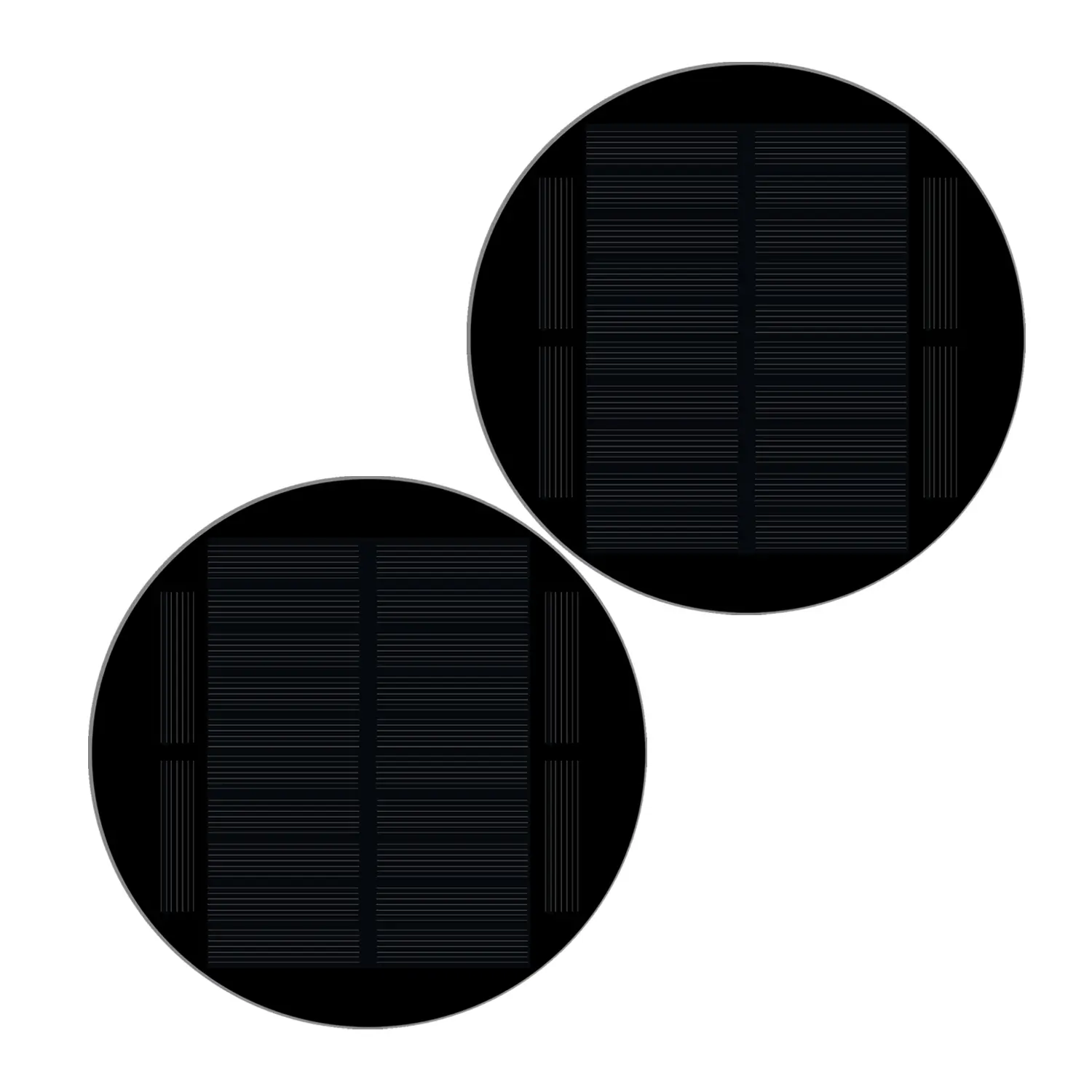 Rundes Solarpanel 2W 6V