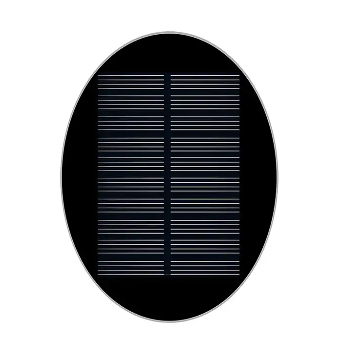 Ovales Solarmodul