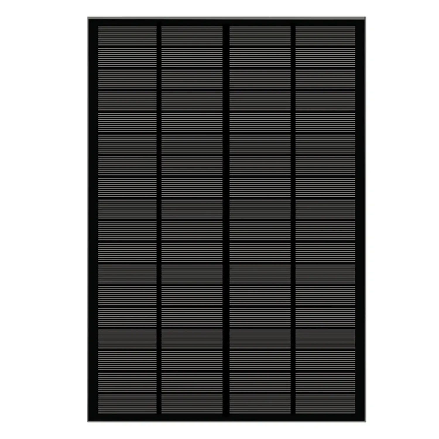 9V Schwarz Solarmodul