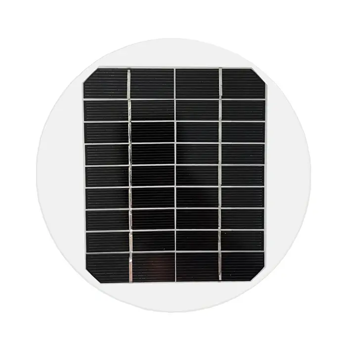 Kreisförmiges Solarpanel