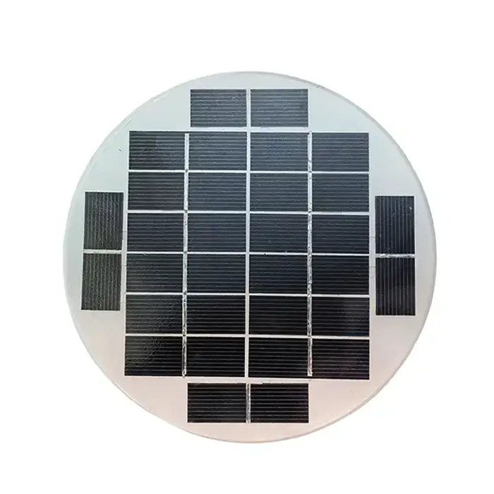 Runde Solarmodule 6V