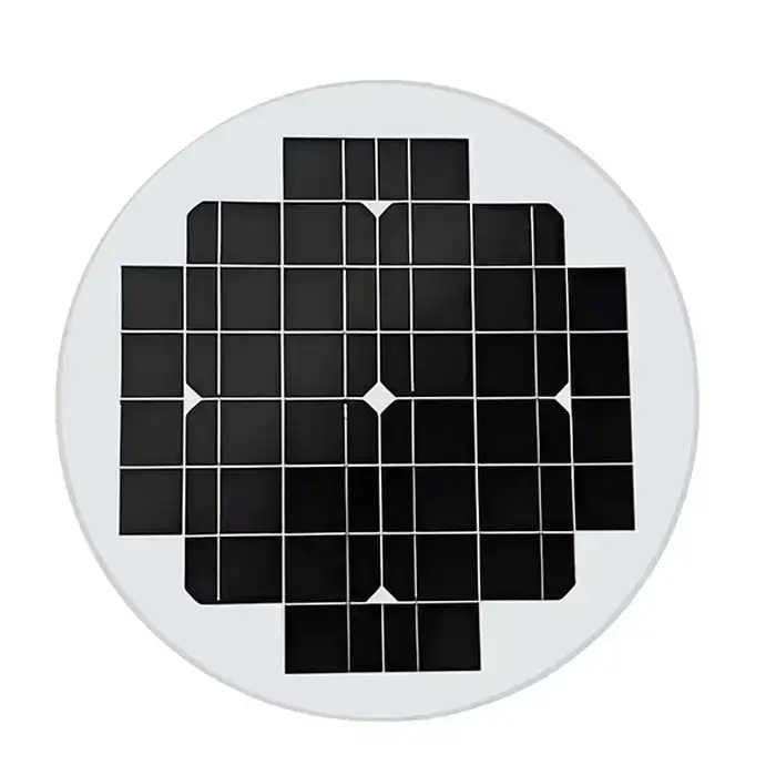 Runde Solarpanel 20W