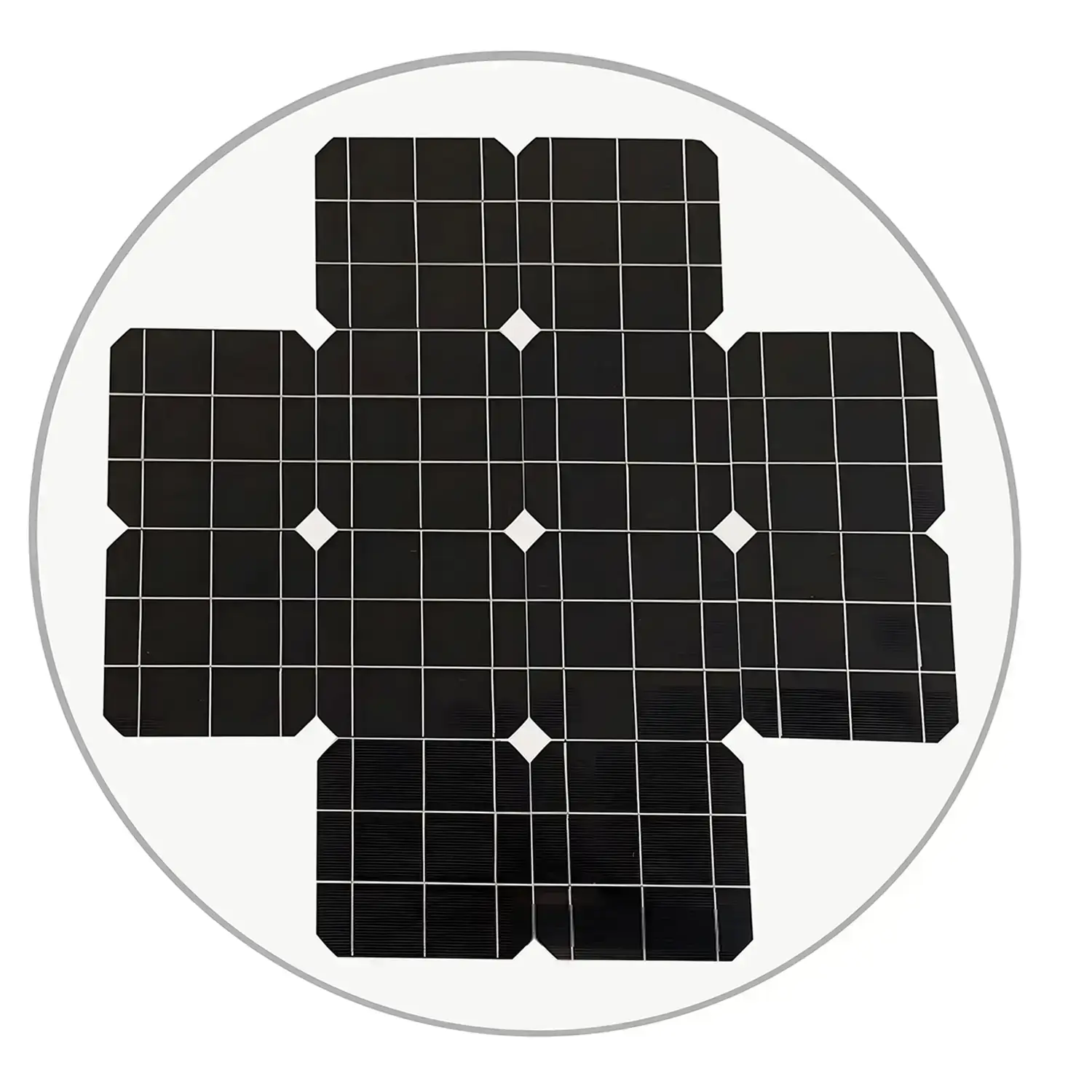 60W Runde Solarmodul