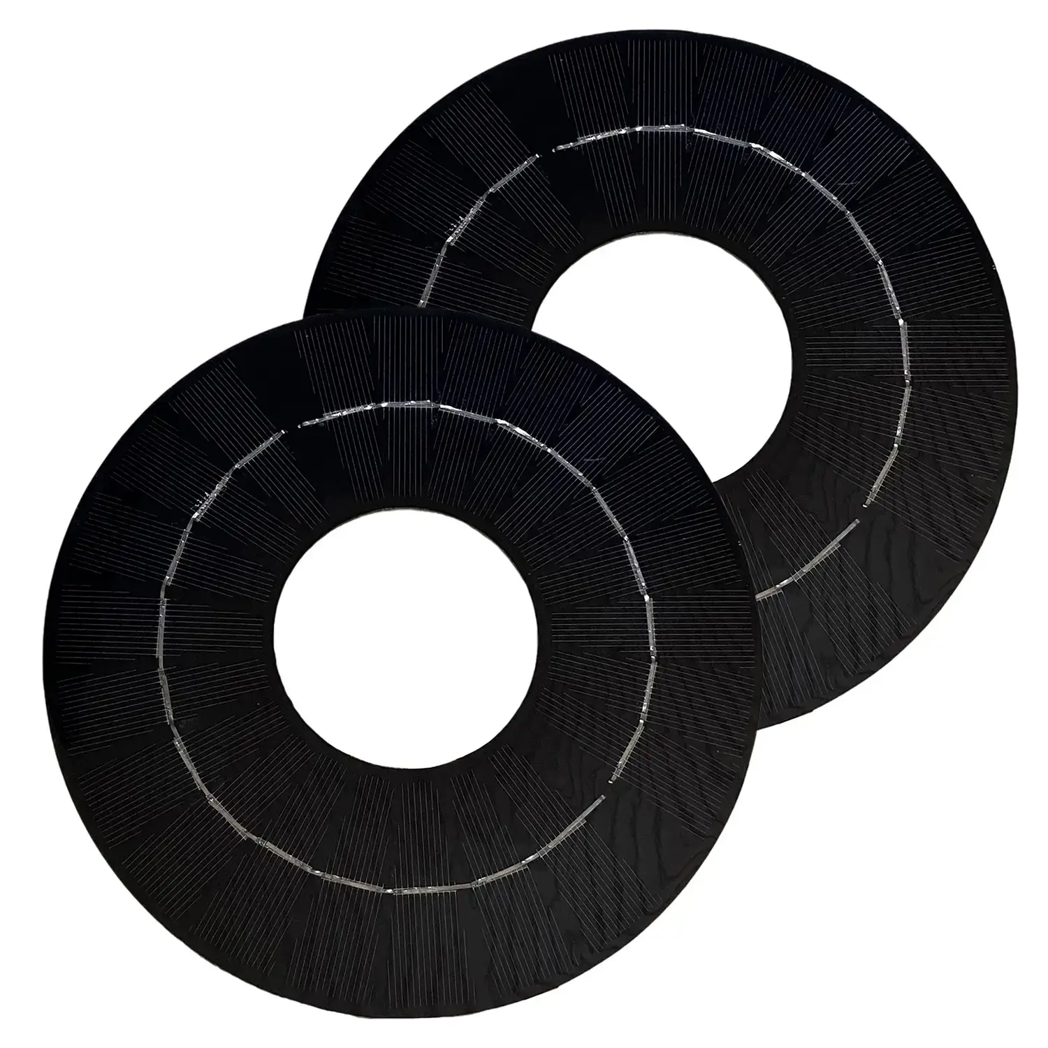 Kreisförmig Solarpanel